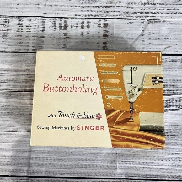 SINGER Professional Buttonholer Attachment 19 Cams 161829 Slant Needle Zig Zag - Picture 3 of 16